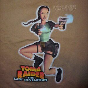 Tomb Raider Last Revelation tee shirt promo